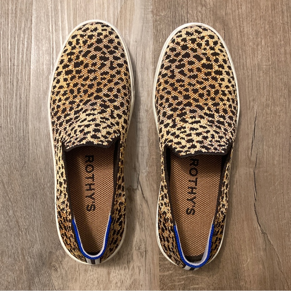 Rothy's "Original Slip-On" in Camo Cat 🐆